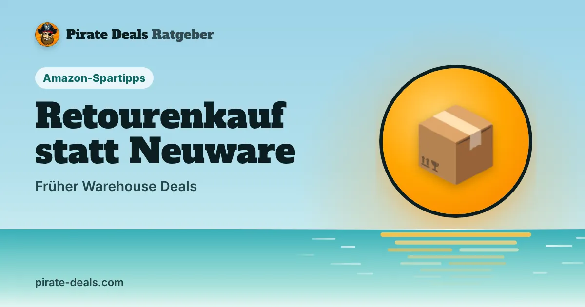 Titelbild: Amazon Retourenkauf (früher Warehouse Deals): Zustände, Rückgabe und Gewährleistung