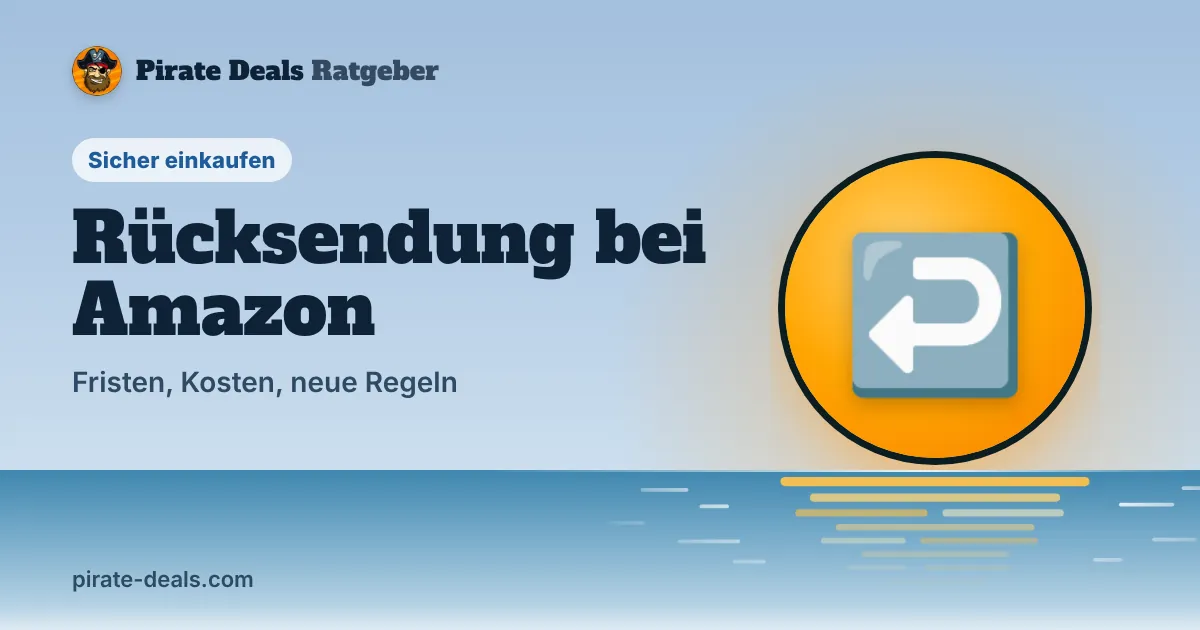 Titelbild: Amazon-Rücksendung 2026: Fristen, Kosten und die neuen 14-Tage-Regeln