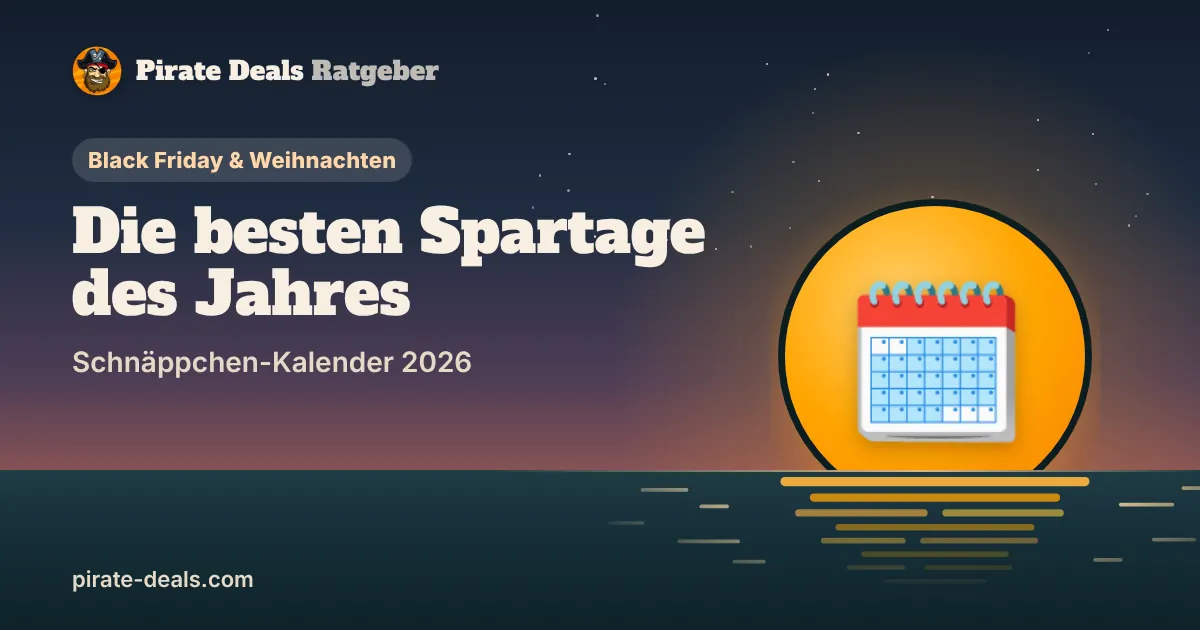 Titelbild: Schnäppchen-Kalender: Die besten Spartage des Jahres im Überblick