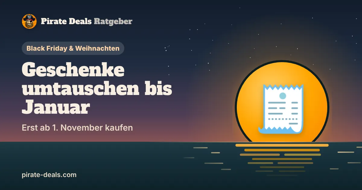 Titelbild: Weihnachtsgeschenke umtauschen: Ab wann du kaufen solltest, damit die Rückgabe bis Januar klappt