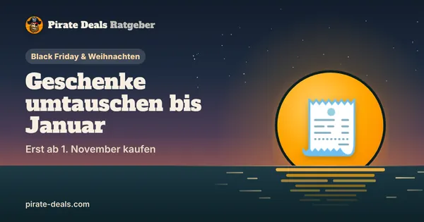 Titelbild: Geschenke umtauschen bis Januar – Erst ab 1. November kaufen